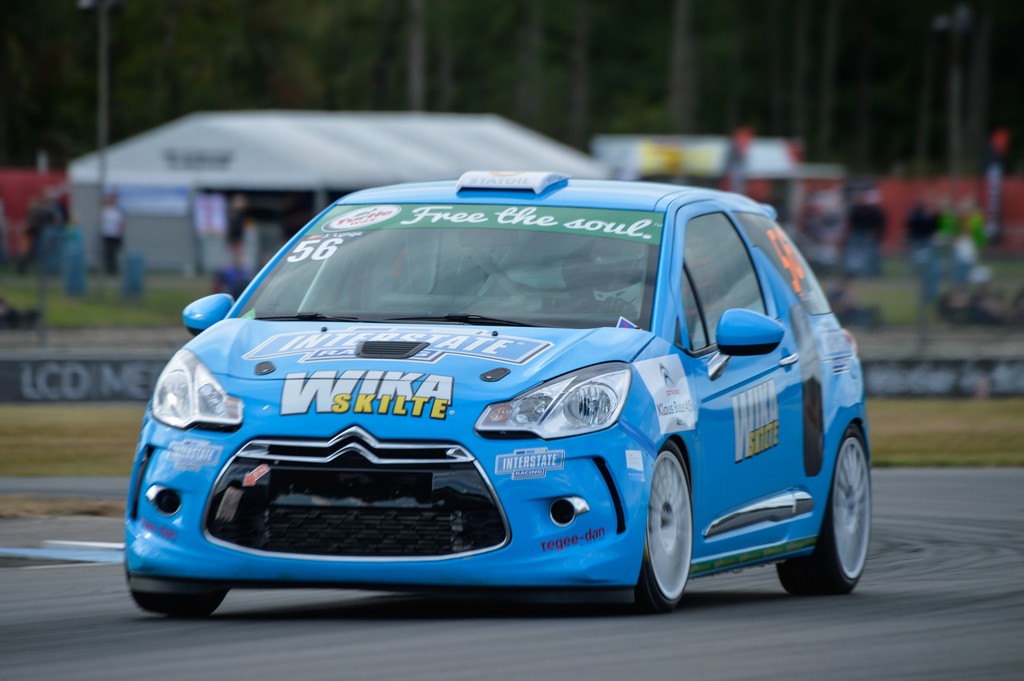 Jonas Lynge har mod sæsonens slutning fundet god fart i sin racer.
(Foto: Morten Kimer, DS3 Cup)